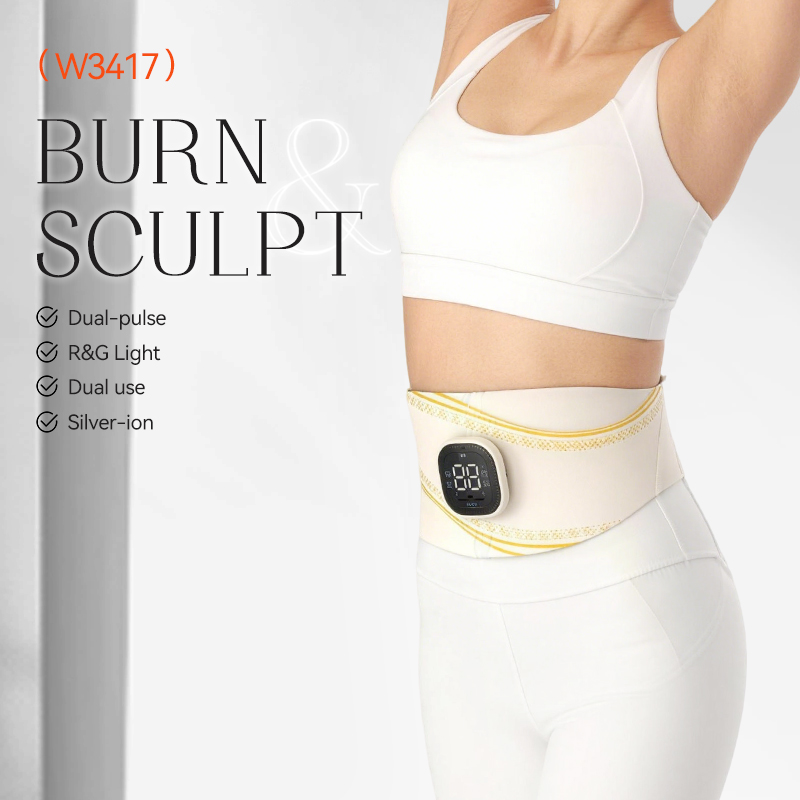 EMS Red-green Light Shaping Waist Belt