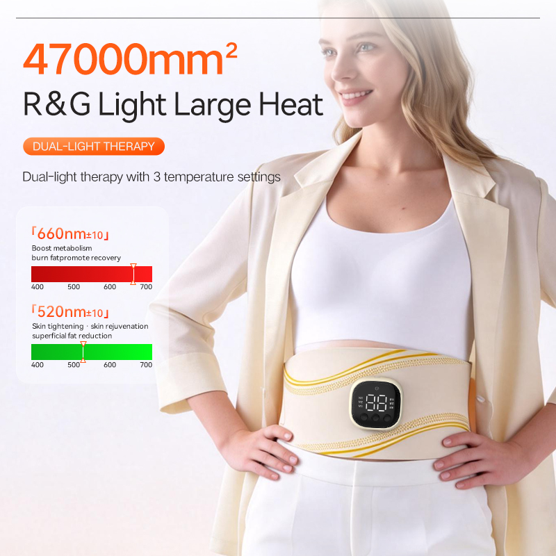 EMS Red-green Light Shaping Waist Belt